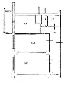 2-к квартира, вторичка, 53м2, 14/24 этаж