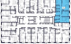 3-к квартира, вторичка, 82м2, 19/28 этаж