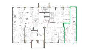 2-к квартира, вторичка, 77м2, 1/10 этаж