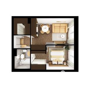 1-к квартира, вторичка, 36м2, 6/9 этаж