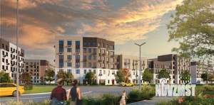 Студия квартира, строящийся дом, 27м2, 8/14 этаж