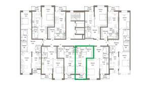 Студия квартира, вторичка, 31м2, 7/9 этаж