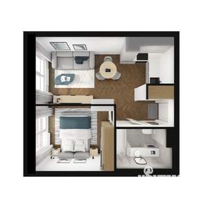 1-к квартира, вторичка, 35м2, 4/9 этаж