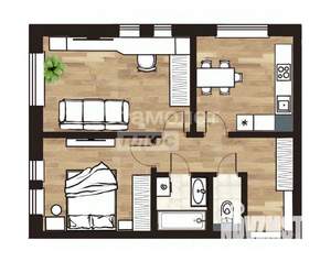 2-к квартира, вторичка, 54м2, 2/9 этаж