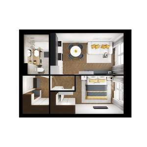 1-к квартира, вторичка, 37м2, 7/9 этаж