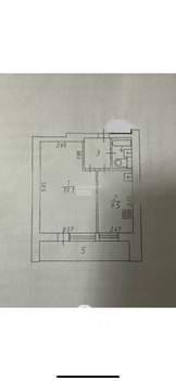 1-к квартира, вторичка, 35м2, 9/16 этаж