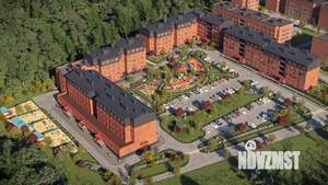 2-к квартира, строящийся дом, 50м2, 4/4 этаж