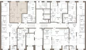 1-к квартира, вторичка, 40м2, 1/9 этаж