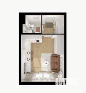 Студия квартира, вторичка, 24м2, 5/9 этаж