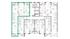 3-к квартира, вторичка, 105м2, 9/9 этаж