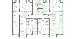 3-к квартира, вторичка, 101м2, 9/9 этаж