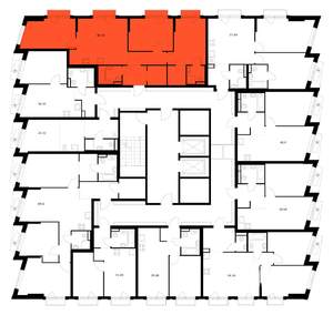 3-к квартира, вторичка, 80м2, 8/9 этаж
