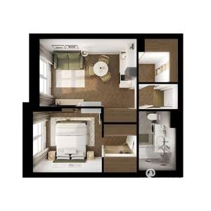 1-к квартира, вторичка, 38м2, 2/9 этаж
