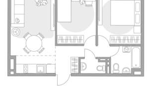 3-к квартира, вторичка, 54м2, 5/5 этаж