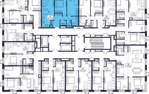 2-к квартира, вторичка, 63м2, 11/28 этаж