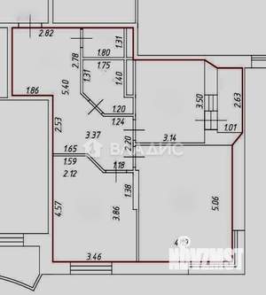 2-к квартира, вторичка, 69м2, 8/25 этаж