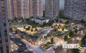 1-к квартира, строящийся дом, 48м2, 16/30 этаж