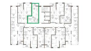 Студия квартира, вторичка, 32м2, 3/9 этаж