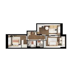 2-к квартира, вторичка, 63м2, 5/9 этаж