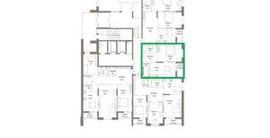 1-к квартира, вторичка, 54м2, 1/9 этаж