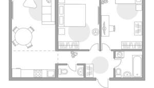 3-к квартира, строящийся дом, 53м2, 9/14 этаж