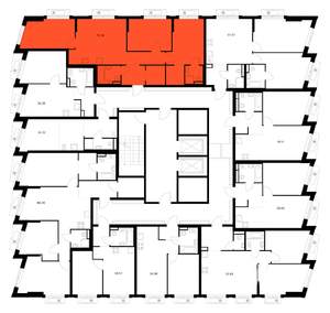 3-к квартира, вторичка, 79м2, 6/9 этаж
