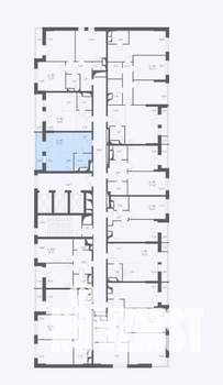 Студия квартира, вторичка, 28м2, 28/28 этаж