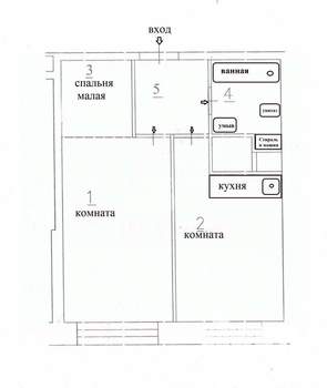 1-к квартира, вторичка, 40м2, 30/33 этаж