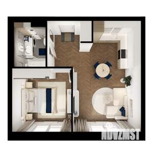 1-к квартира, вторичка, 42м2, 7/9 этаж