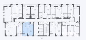 1-к квартира, вторичка, 35м2, 28/28 этаж
