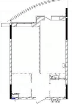 1-к квартира, вторичка, 47м2, 9/17 этаж