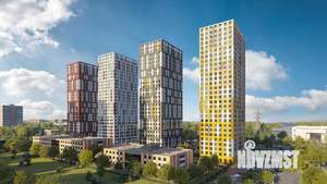 3-к квартира, строящийся дом, 76м2, 10/28 этаж