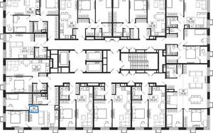 3-к квартира, вторичка, 52м2, 20/28 этаж