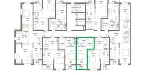 Студия квартира, вторичка, 31м2, 3/9 этаж