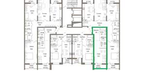 Студия квартира, вторичка, 35м2, 5/9 этаж