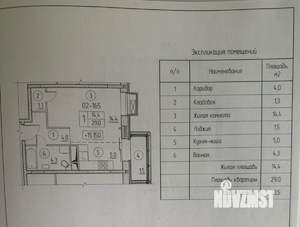 Студия квартира, вторичка, 31м2, 6/8 этаж