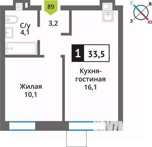 Фото квартиры на продажу (1)