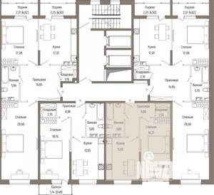 1-к квартира, вторичка, 45м2, 7/9 этаж
