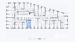 Студия квартира, вторичка, 24м2, 2/28 этаж