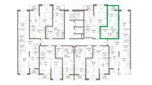 Студия квартира, вторичка, 32м2, 5/9 этаж