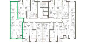 2-к квартира, вторичка, 77м2, 2/9 этаж