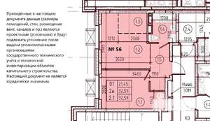 2-к квартира, вторичка, 33м2, 3/5 этаж