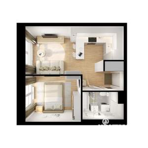 1-к квартира, вторичка, 34м2, 3/9 этаж