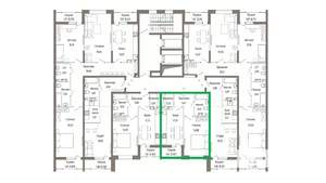 1-к квартира, вторичка, 41м2, 8/9 этаж
