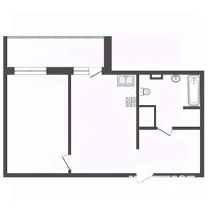 1-к квартира, вторичка, 40м2, 18/25 этаж