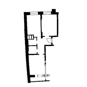 2-к квартира, вторичка, 59м2, 7/25 этаж