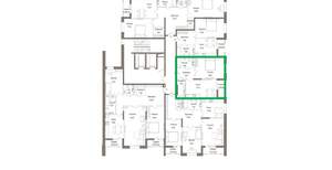 1-к квартира, вторичка, 53м2, 3/9 этаж