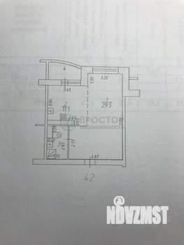 1-к квартира, вторичка, 46м2, 9/10 этаж