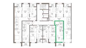 Студия квартира, вторичка, 34м2, 6/9 этаж