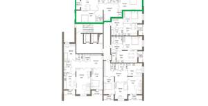 2-к квартира, вторичка, 95м2, 6/9 этаж